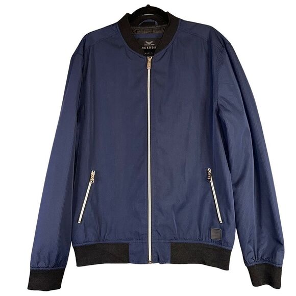 Threadbare Other - Threadbare Denim Co Jacket Mens XL Magnum Bomber Full Zip Outdoor Classic Office